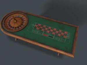 Pacote de cassino low-poly 4k Modelo 3D