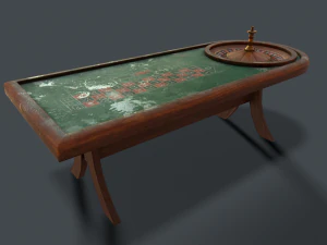 Pacote de cassino low-poly 4k Modelo 3D