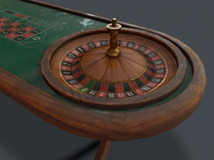 Pacote de cassino low-poly 4k Modelo 3D