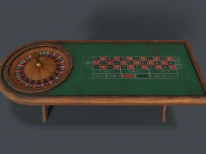 Pacote de cassino low-poly 4k Modelo 3D