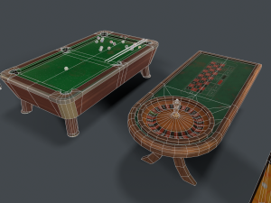 4k low-poly casino pack 3D मॉडल