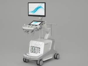 ultrasound machine - toshiba aplio i800 3D Model