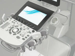 aparelho de ultrassom - toshiba aplio i800 Modelo 3D