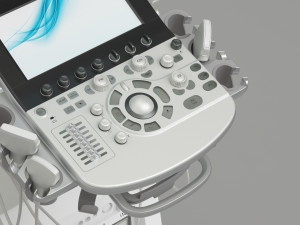 ultrasound machine - toshiba aplio i800 3D Model