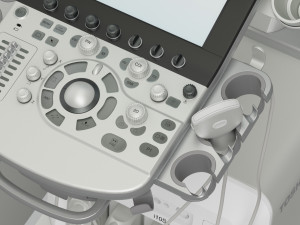 ultrasound machine - toshiba aplio i800 3D Model