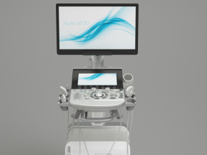 ultrasound machine - toshiba aplio i800 3D Model