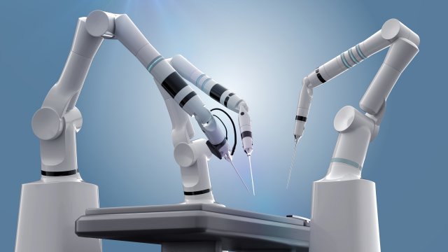 robot surgery machine 3D Model .c4d .max .obj .3ds .fbx .stl .blend 