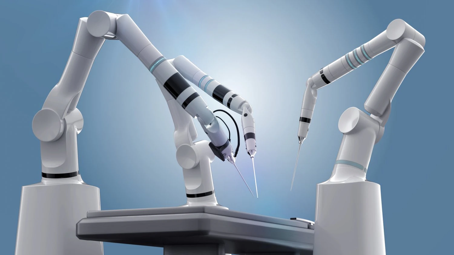Robot surgery machine 3D Model .c4d .max .obj .3ds .fbx .stl .blend 