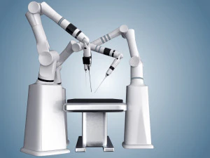 Robot surgery machine 3D Model