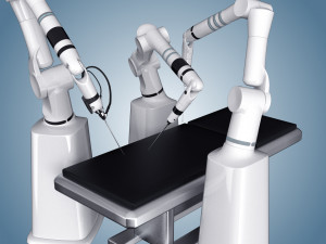 robot surgery machine 3D Model