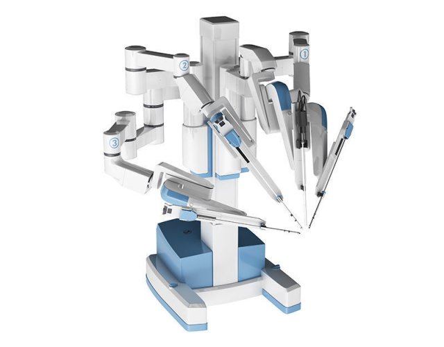surgical robotic system da vinci si Modèle 3D .c4d .max .obj .3ds .fbx .stl .blend 