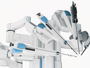 surgical robotic system da vinci si Modèle 3D
