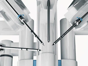 sistema rob&oacute;tico quir&uacute;rgico da vinci si Modelo 3D