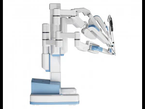 sistema rob&oacute;tico quir&uacute;rgico da vinci si Modelo 3D