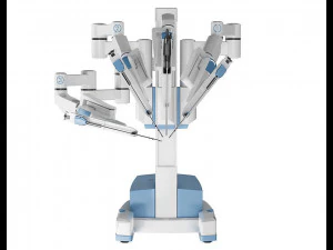 sistema rob&oacute;tico quir&uacute;rgico da vinci si Modelo 3D