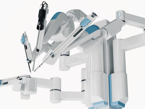 surgical robotic system da vinci si Modèle 3D