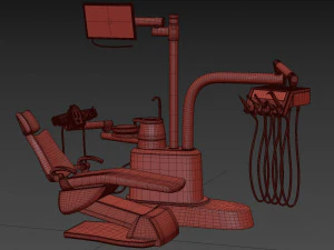 cadeira odontol&oacute;gica kavo primus 1058 Modelo 3D