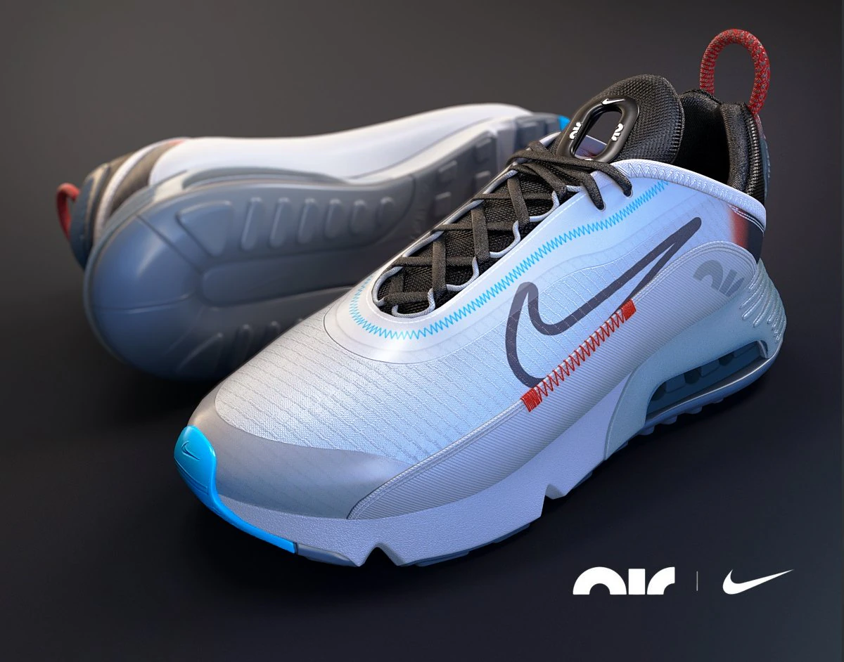 nike air max 2090 3D Model .c4d .max .obj .3ds .fbx .stl .blend 
