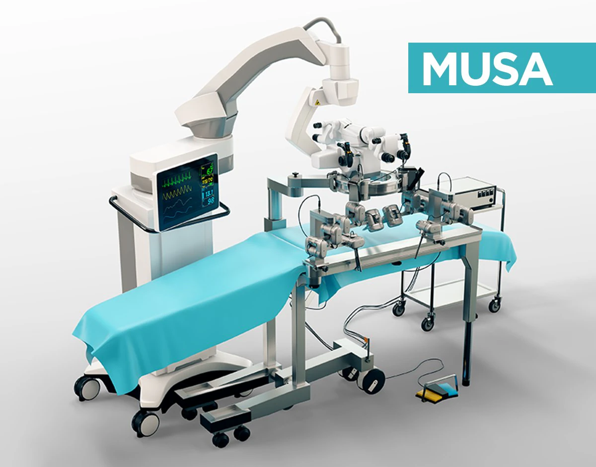 musa - robot assisted micro surgery medical machine 3D Model .c4d .max .obj .3ds .fbx .stl .blend 
