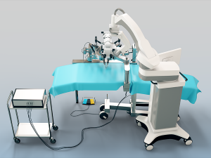 musa - robot assisted micro surgery medical machine 3D Model