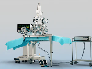 musa - robot assisted micro surgery medical machine 3D Model