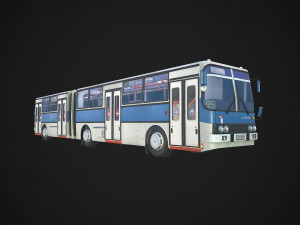 ikarus bus low-poly 3D Model