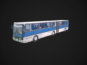 ikarus bus low-poly 3D Model