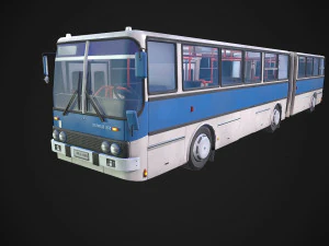 ikarus bus low-poly 3D Model