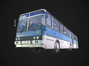 ikarus bus low-poly 3D Model