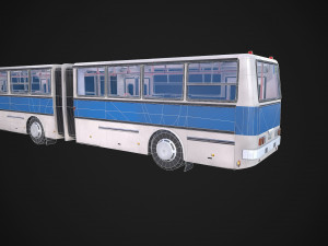 ikarus bus low-poly 3D Model