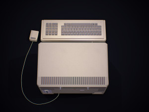 apple macintosh xl old computer low-poly 3D Model