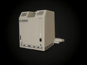 apple macintosh 128k retro computer low-poly 3D Model