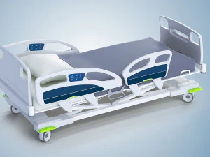 cama de hospital moderna Modelo 3D