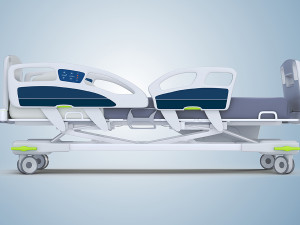 modern hospital bed 3D Model