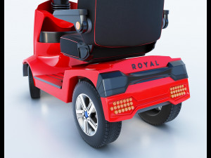 royale mobility scooter 3Dモデル