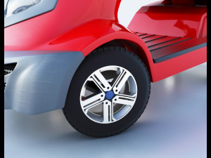 royale mobility scooter 3Dモデル