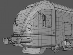 stadler flirt 415 train 3D Model