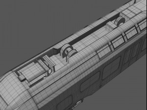 stadler flirt 415 train 3D Model