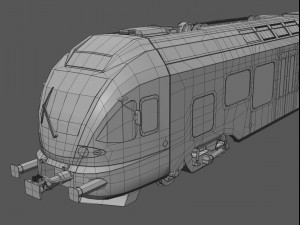 stadler flirt 415 train 3D Model