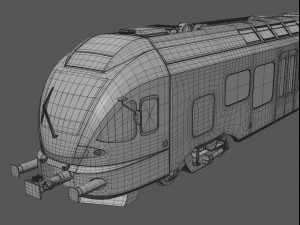 stadler flirt 415 train 3D Model