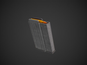 beretta bm 59 rifle low-poly Model 3D