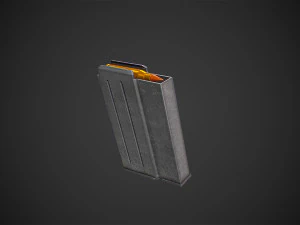 beretta bm 59 rifle low-poly 3D Model