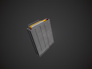 beretta bm 59 rifle low-poly Model 3D