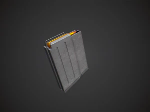 beretta bm 59 rifle low-poly 3D Model