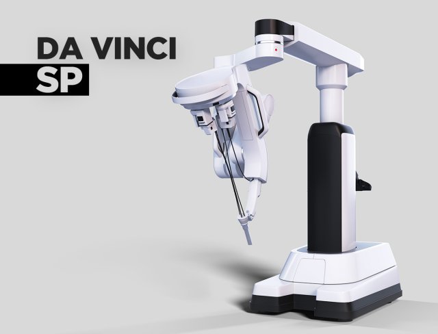 surgical robotic system da vinci sp 3D-Modell .c4d .max .obj .3ds .fbx .stl .blend 