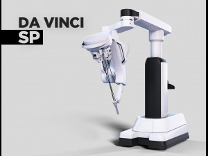 surgical robotic system da vinci sp 3D Model