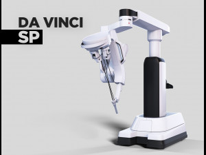 surgical robotic system da vinci sp 3Dモデル