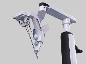 surgical robotic system da vinci sp 3D-Modell
