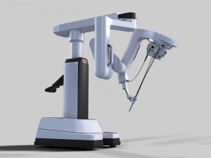 surgical robotic system da vinci sp 3D-Modell
