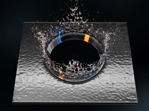 water splash 3D Model